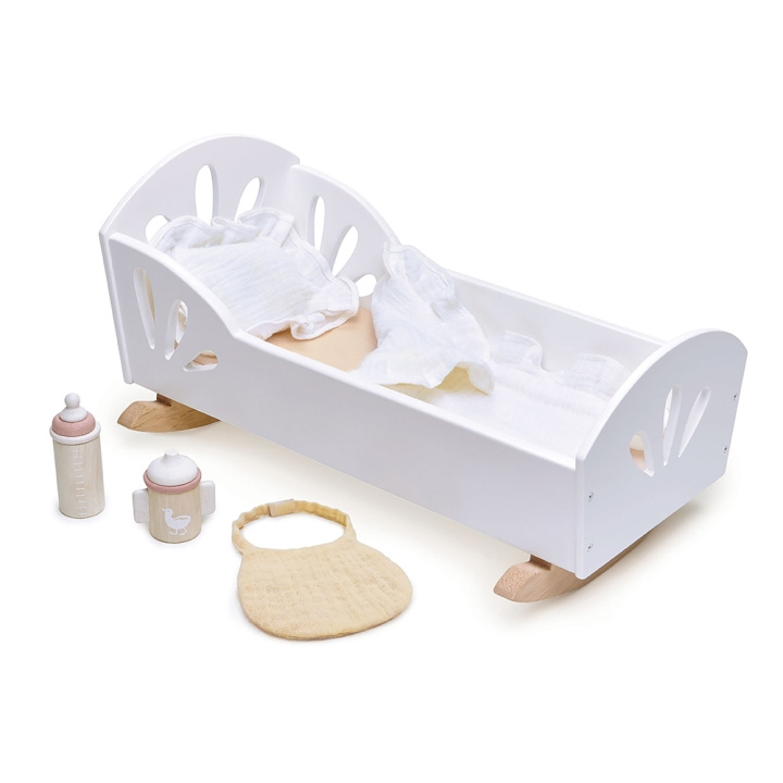 Tender Leaf Dolly Bed - Makeat unet - (TL8106) ryhmässä LELUT, TUOTTEET LAPSILLE JA VAUVOILLE / Leikkikalut, Askartelu &Pelit / Nuket & Tarvikkeet @ TP E-commerce Nordic AB (D30077)