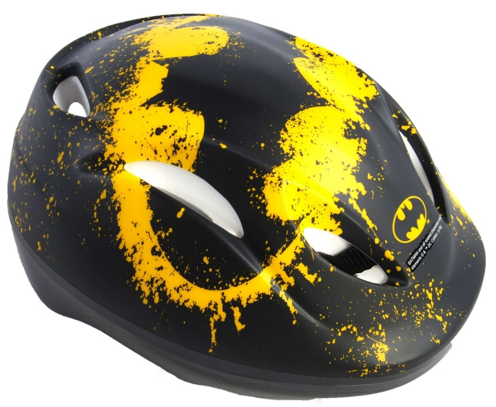 Volare Polkupyöräilykypärä 51-55 cm - Batman (853) ryhmässä URHEILU, VAPAA-AIKA JA HARRASTUS / Urheiluvälineet / Pyörätarvikkeet / Kypärät @ TP E-commerce Nordic AB (D30102)