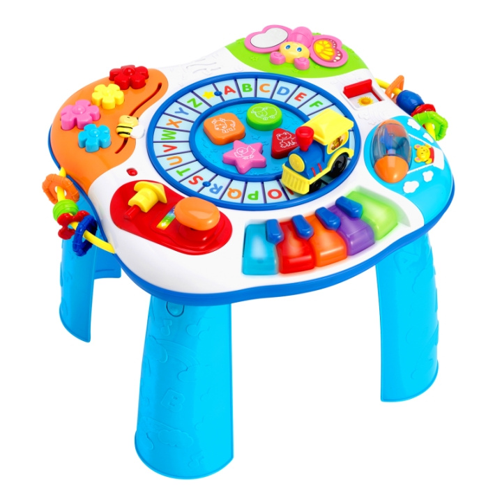 WINFUN Kirjainjuna ja pianopöytä (000801) ryhmässä LELUT, TUOTTEET LAPSILLE JA VAUVOILLE / Lelut vauvoille (0-3v) / Toiminnalliset lelut @ TP E-commerce Nordic AB (D30111)