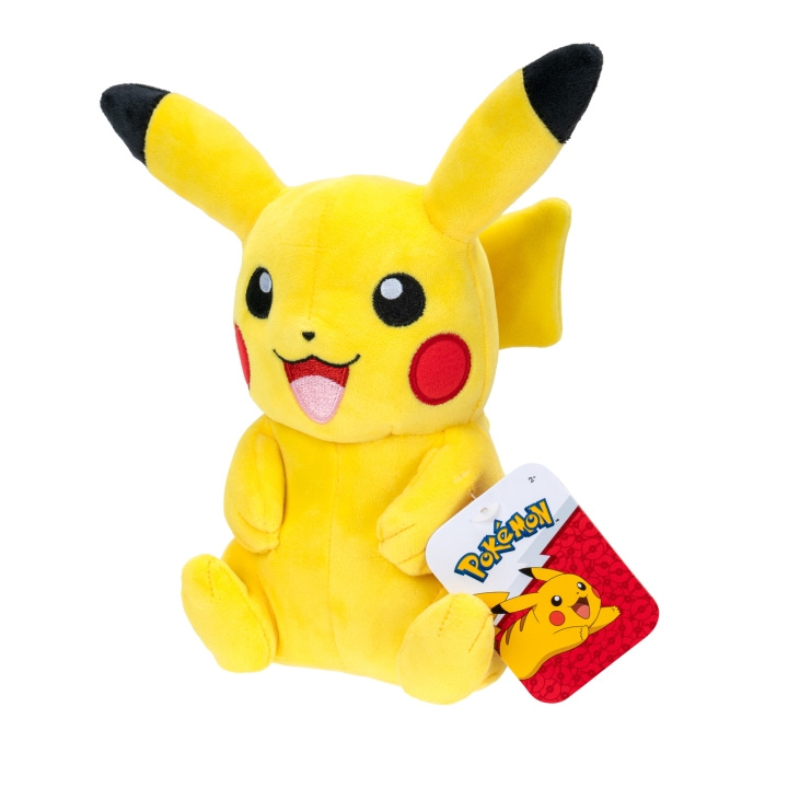 Pokémon Pehmo 20 cm Pikachu (PKW3457) ryhmässä LELUT, TUOTTEET LAPSILLE JA VAUVOILLE / Lelut vauvoille (0-3v) / Pehmolelut @ TP E-commerce Nordic AB (D30136)