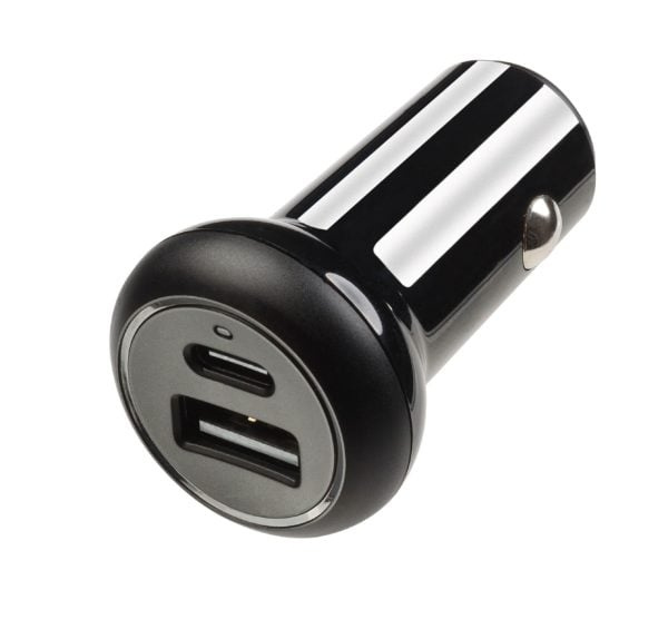 Vivanco Autolaturi 1xUSB-C PD / USB-A 2x24W ryhmässä ÄLYPUHELIMET JA TABLETIT / Laturit & Kaapelit / Autolaturi / Autolaturi USB @ TP E-commerce Nordic AB (D30142)