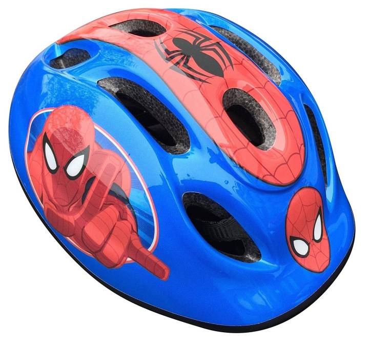 Spiderman Suojakypärä - Spiderman (60195) ryhmässä URHEILU, VAPAA-AIKA JA HARRASTUS / Urheiluvälineet / Pyörätarvikkeet / Kypärät @ TP E-commerce Nordic AB (D30202)