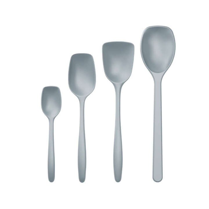 Rösti Rosti - UUSI Classic keittiölusikat, 4 kpl - Dusty Blue (pölynsininen) ryhmässä KOTI, TALOUS JA PUUTARHA / Keittiövälineet / Muut keittivälineet @ TP E-commerce Nordic AB (D30203)