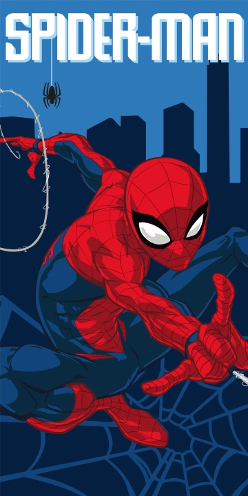 Spiderman Kylpypyyhe - 70x140 cm (8014786) ryhmässä LELUT, TUOTTEET LAPSILLE JA VAUVOILLE / Vauvatuotteet / Kylpy @ TP E-commerce Nordic AB (D30218)