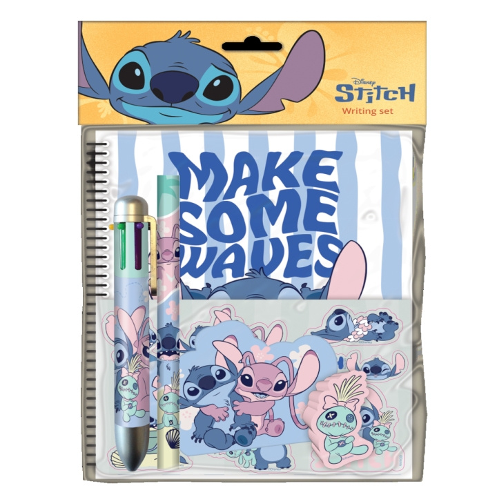 STOR Stitch Writing Set - monivärinen kynä ryhmässä LELUT, TUOTTEET LAPSILLE JA VAUVOILLE / Leikkikalut, Askartelu &Pelit / Käsityöt @ TP E-commerce Nordic AB (D30226)