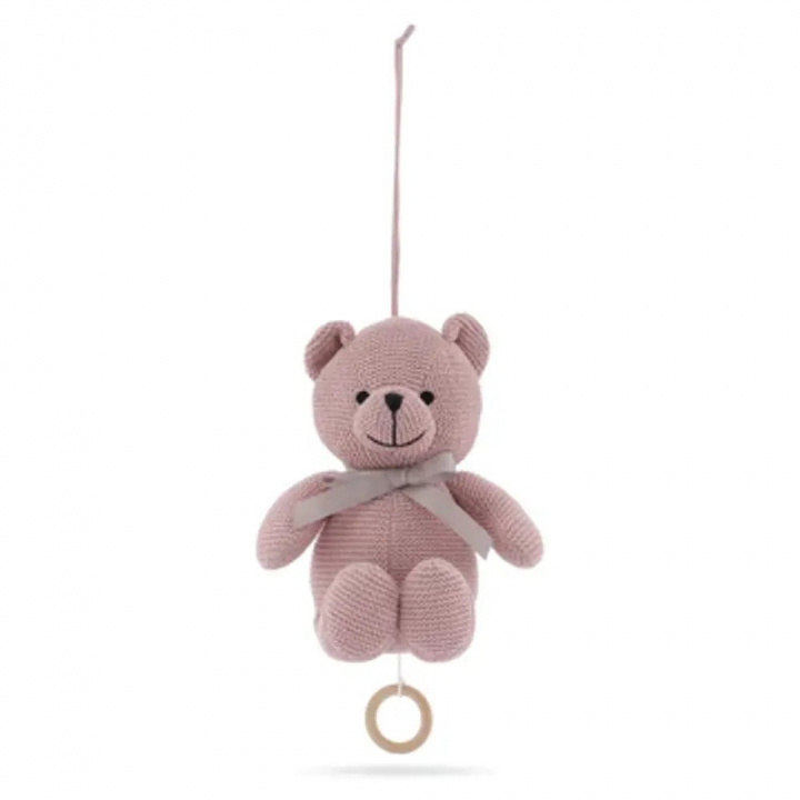 Vanilla Copenhagen Music Mobile - Teddy - Misty Rose (MUST7223) ryhmässä LELUT, TUOTTEET LAPSILLE JA VAUVOILLE / Lelut vauvoille (0-3v) / Pehmolelut @ TP E-commerce Nordic AB (D30312)