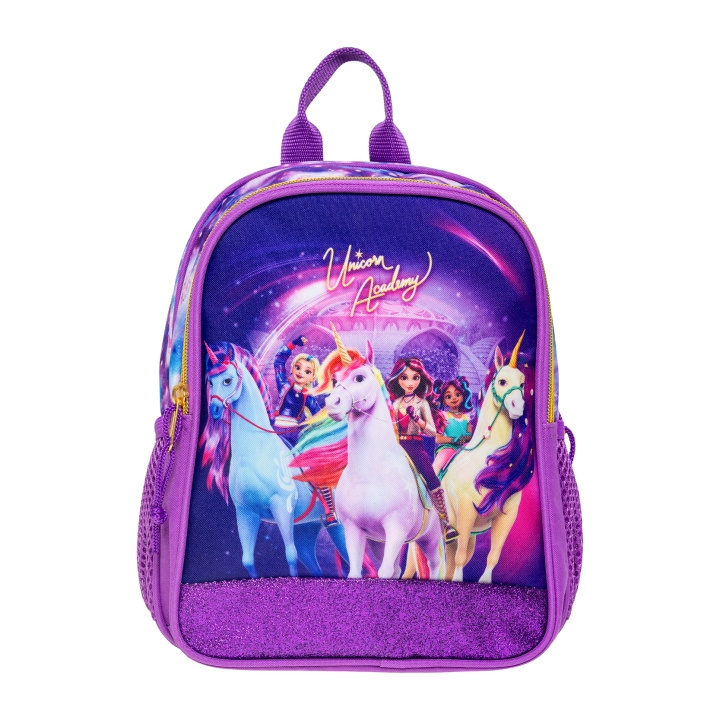 STOR Unicorn acadamy - Pieni reppu - 26.5 x 21 x 10 cm ryhmässä LELUT, TUOTTEET LAPSILLE JA VAUVOILLE / Matkustus / Laukut / Reput ja rinkat @ TP E-commerce Nordic AB (D30353)