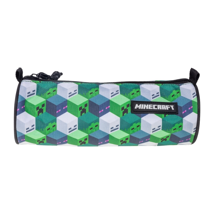 STOR Minecraft Pyöreä kynälaatikko - 22 x 7 cm ryhmässä LELUT, TUOTTEET LAPSILLE JA VAUVOILLE / Leikkikalut, Askartelu &Pelit / Penaali @ TP E-commerce Nordic AB (D30355)