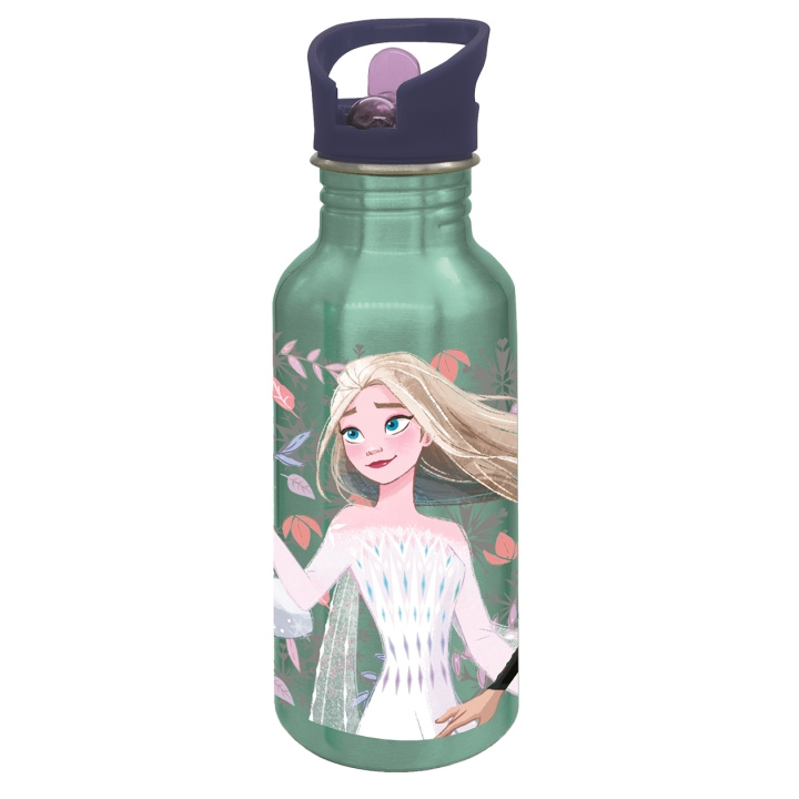 STOR FROZEN ALU pullon siemailija - 545 ml ryhmässä LELUT, TUOTTEET LAPSILLE JA VAUVOILLE / Syö ja juo / Tuttipullot & Tarvikkeet @ TP E-commerce Nordic AB (D30359)