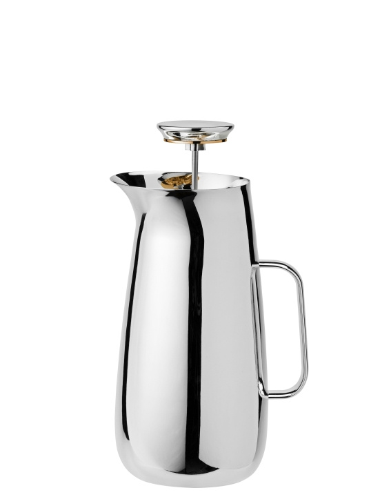 Stelton Norman Foster French Press 1 L (teräs) ryhmässä KOTI, TALOUS JA PUUTARHA / Keittiövälineet / Muut keittivälineet @ TP E-commerce Nordic AB (D30384)