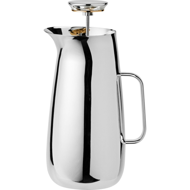 Stelton Norman Foster Press teenkeitin 1 L (teräs) ryhmässä KOTI, TALOUS JA PUUTARHA / Keittiövälineet / Muut keittivälineet @ TP E-commerce Nordic AB (D30385)
