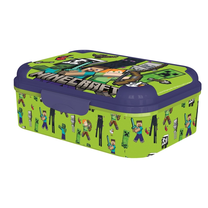 STOR MINECRAFT Asker Lounasrasia - 17 x 13,5 x 6,2 cm ryhmässä LELUT, TUOTTEET LAPSILLE JA VAUVOILLE / Syö ja juo / Lasten astiat @ TP E-commerce Nordic AB (D30399)