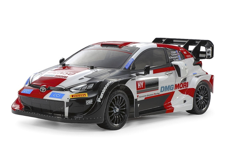 Tamiya 1/10 R/C Toyota GAZOO Yaris Rally1 Hybridi (TT-02) - (545607) ryhmässä LELUT, TUOTTEET LAPSILLE JA VAUVOILLE / Radio-ohjattava / Radio-ohjattavat autot @ TP E-commerce Nordic AB (D30411)