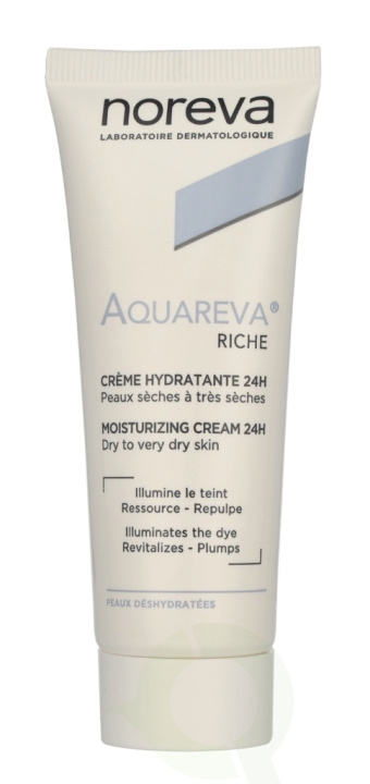 Noreva Aquareva Rich Moisturizing Cream 24H 40 ml ryhmässä KAUNEUS JA TERVEYS / Ihonhoito / Kasvot / Päivävoide @ TP E-commerce Nordic AB (D30493)
