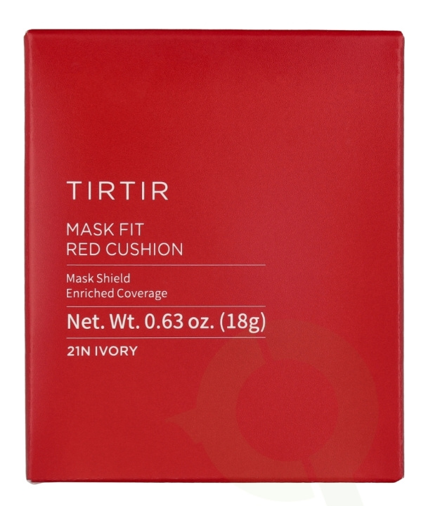 TirTir Mask Fit Red Cushion Foundation SPF40 18 g #21N Ivory ryhmässä KAUNEUS JA TERVEYS / Meikit / Meikit Kasvot / Meikkivoide @ TP E-commerce Nordic AB (D30514)