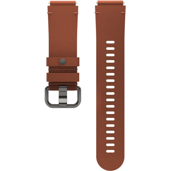 Polar Armband 20mm Leather Bronze M/L ryhmässä URHEILU, VAPAA-AIKA JA HARRASTUS / Urheilu- ja sykekellot / Urheilukello @ TP E-commerce Nordic AB (D30573)