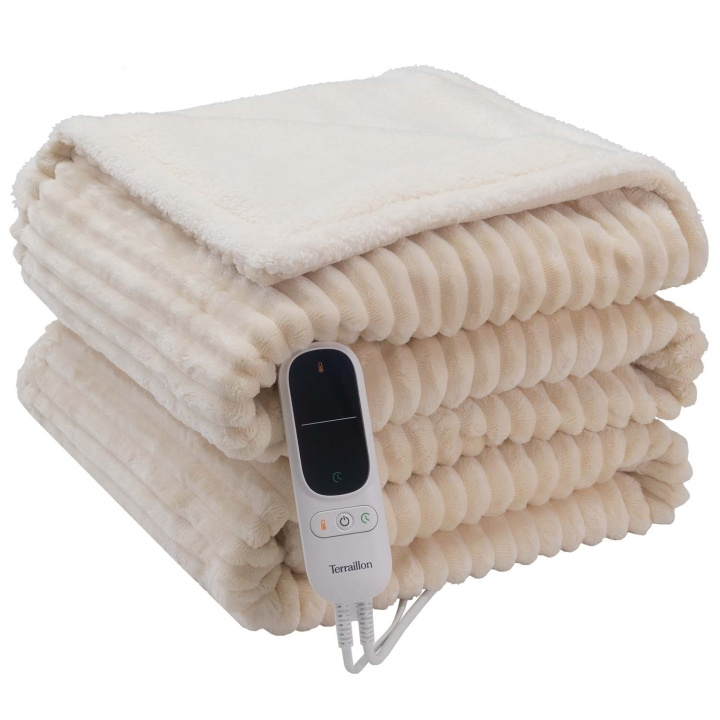 Terraillon Värmefilt Koomy 180x130cm 140W Cream ryhmässä KAUNEUS JA TERVEYS / Hieronta ja hyvinvointi / Lämpöpeitot @ TP E-commerce Nordic AB (D30592)