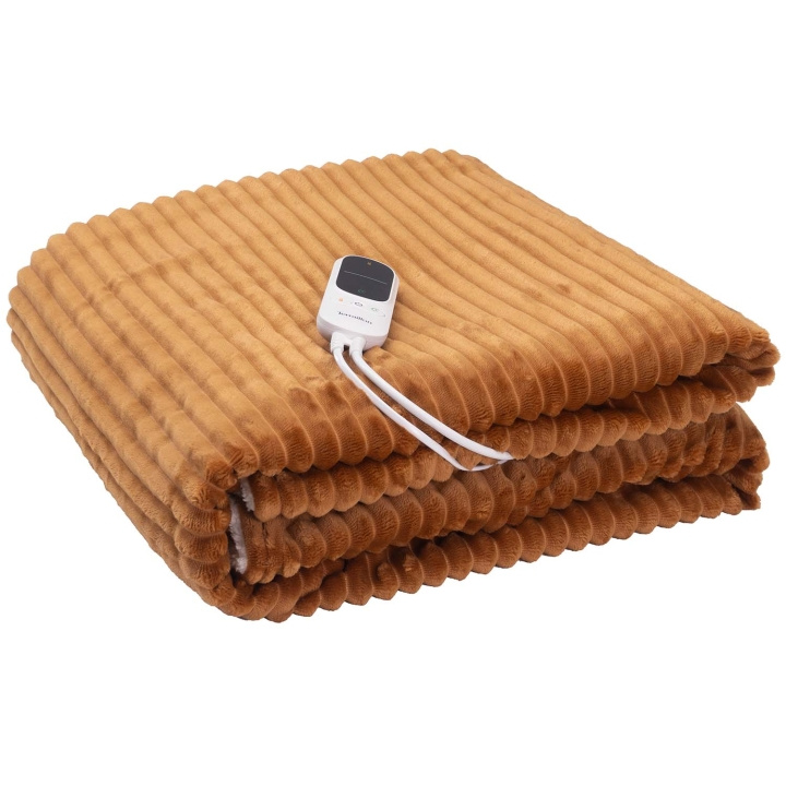 Terraillon Värmefilt Koomy 180x130cm 140W Caramel ryhmässä KAUNEUS JA TERVEYS / Hieronta ja hyvinvointi / Lämpöpeitot @ TP E-commerce Nordic AB (D30593)