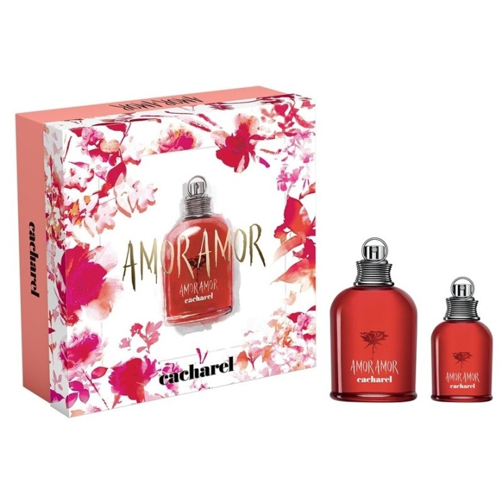 Cacharel Amor Amor Edt 100ml + Edt 30ml ryhmässä KAUNEUS JA TERVEYS / Tuoksut & Parfyymit / Parfyymit / Hajuvesiboksit @ TP E-commerce Nordic AB (D30623)