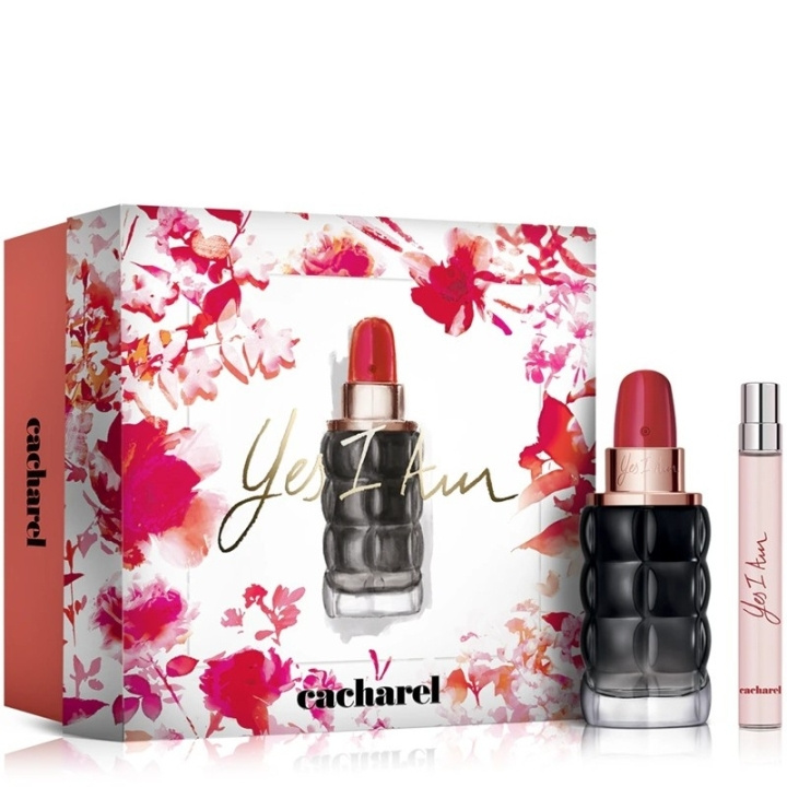 Cacharel Yes I Am Edp 50ml + Edp 10ml ryhmässä KAUNEUS JA TERVEYS / Tuoksut & Parfyymit / Parfyymit / Hajuvesiboksit @ TP E-commerce Nordic AB (D30629)