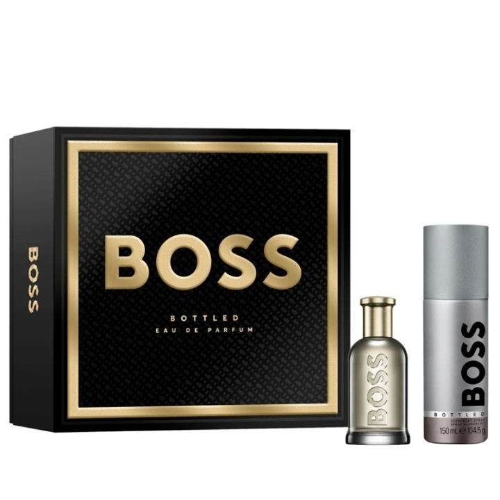 Hugo Boss Giftset Hugo Boss Bottled Edp 50ml + Deo Spray 150ml ryhmässä KAUNEUS JA TERVEYS / Tuoksut & Parfyymit / Parfyymit / Hajuvesiboksit @ TP E-commerce Nordic AB (D30633)