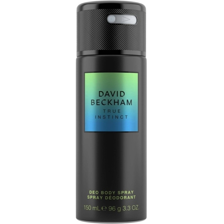 David Beckham True Instinct Deodorant Spray 150ml ryhmässä KAUNEUS JA TERVEYS / Tuoksut & Parfyymit / Deodorantit / Miesten deodorantit @ TP E-commerce Nordic AB (D30635)