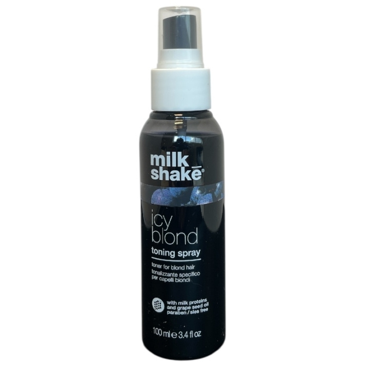 Milk_Shake Icy Blonde Toning Spray 100ml ryhmässä KAUNEUS JA TERVEYS / Hiukset &Stailaus / Hiustenhoito @ TP E-commerce Nordic AB (D30640)