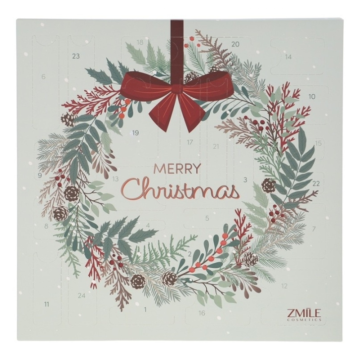Zmile Cosmetics Beauty Advent Calendar Square Jingle And Glow ryhmässä KAUNEUS JA TERVEYS / Lahjapakkaukset / Naisten lahjapakkaukset @ TP E-commerce Nordic AB (D30659)