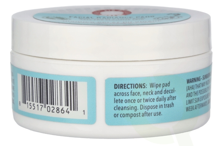 First Aid Beauty (FAB) FAB Facial Radiance Pads 28 piece 28 Pads ryhmässä KAUNEUS JA TERVEYS / Ihonhoito / Kasvot / Puhdistus @ TP E-commerce Nordic AB (D30755)