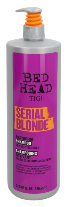 TIGI BH Serial Blonde Restoring Shampoo 970 ml ryhmässä KAUNEUS JA TERVEYS / Hiukset &Stailaus / Hiustenhoito / Shampoo @ TP E-commerce Nordic AB (D30770)