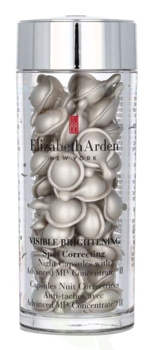 Elizabeth Arden E.Arden Visible Brightening Spot Correcting Night Capsules 28 ml 60 Capsules ryhmässä KAUNEUS JA TERVEYS / Ihonhoito / Kasvot / Seerumit iholle @ TP E-commerce Nordic AB (D30808)