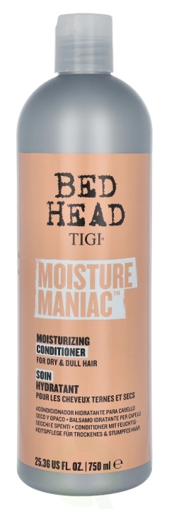 TIGI BH Moisture Maniac Moisturizing Conditioner 750 ml For Dry & Dull Hair ryhmässä KAUNEUS JA TERVEYS / Hiukset &Stailaus / Hiustenhoito / Hoitoaine @ TP E-commerce Nordic AB (D30824)