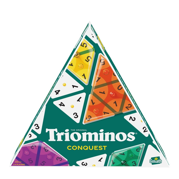 Goliath Triominos - Conquest (Nordic) ryhmässä LELUT, TUOTTEET LAPSILLE JA VAUVOILLE / Peli / Lautapelit @ TP E-commerce Nordic AB (D30843)