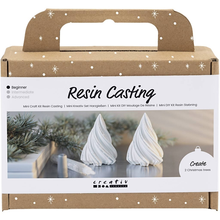 DIY Kit Mini Craft Kit - hartsivalu - joulukuuset (977711) ryhmässä URHEILU, VAPAA-AIKA JA HARRASTUS / Harrastus / DIY Kit @ TP E-commerce Nordic AB (D30846)