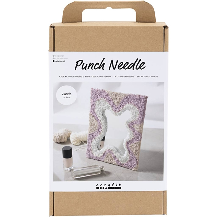 DIY Kit Craft Kit Punch Needle - peili (977630) ryhmässä URHEILU, VAPAA-AIKA JA HARRASTUS / Harrastus / DIY Kit @ TP E-commerce Nordic AB (D30883)