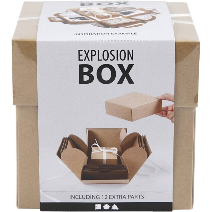 Creative Toys Räjähdyslaatikko - ruskea (25380) ryhmässä URHEILU, VAPAA-AIKA JA HARRASTUS / Hauskat tavarat / Hauskat tavarat @ TP E-commerce Nordic AB (D30916)