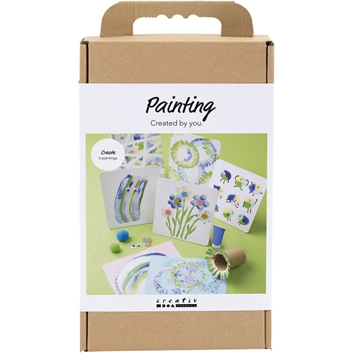 Creative Toys Creativ - askartelupakkaus Maalaus, valikoituja värejä, 1 pakkaus - (977772) ryhmässä LELUT, TUOTTEET LAPSILLE JA VAUVOILLE / Leikkikalut, Askartelu &Pelit / Käsityöt @ TP E-commerce Nordic AB (D30924)