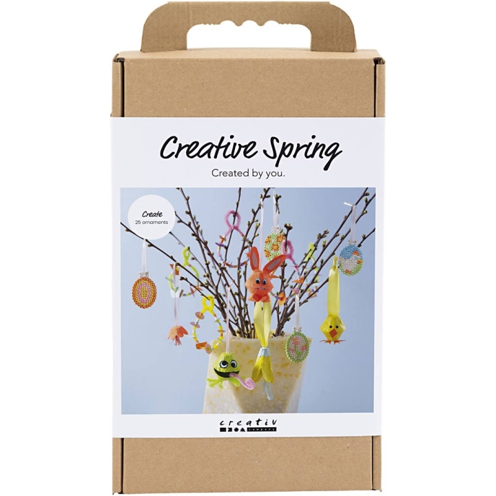 Creative Toys Creativ - Craft Mix Creative Spring, valikoituja värejä, 1 pakkaus - (977606) - (977606) ryhmässä LELUT, TUOTTEET LAPSILLE JA VAUVOILLE / Leikkikalut, Askartelu &Pelit / Käsityöt @ TP E-commerce Nordic AB (D30925)