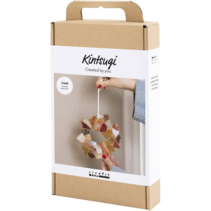 Creative Toys Creativ - Craft Kit Kintsugi, ripustettavat koristeet, valikoituja värejä, 1 pakkaus - () ryhmässä LELUT, TUOTTEET LAPSILLE JA VAUVOILLE / Leikkikalut, Askartelu &Pelit / Käsityöt @ TP E-commerce Nordic AB (D30927)