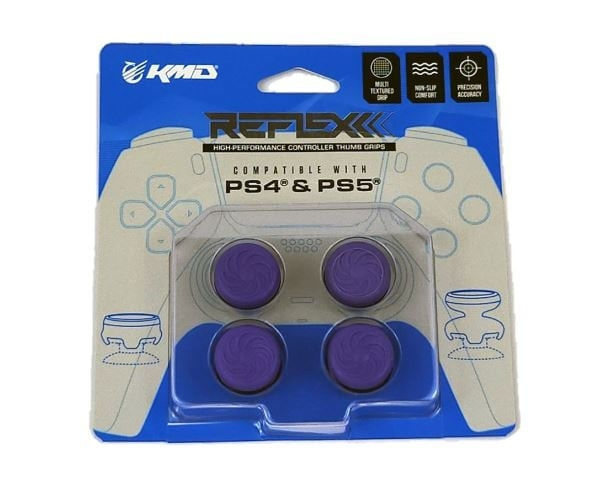 KMD Reflex peukalokahvat 4-pack PS4/PS5 ryhmässä KODINELEKTRONIIKKA / Pelikonsolit & Tarvikkeet / Sony PlayStation 5 @ TP E-commerce Nordic AB (D31000)