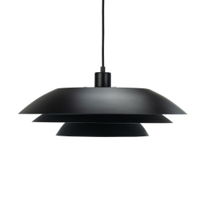Dyberg-Larsen DL45 riippuvalaisin - Musta - Halkaisija: 45 cm, Korkeus: 20 cm ryhmässä KODINELEKTRONIIKKA / Valaistus / Kattolamput @ TP E-commerce Nordic AB (D31010)