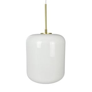 Dyberg-Larsen Silvia D25 Riippuvalaisin - opaali/musta ryhmässä KODINELEKTRONIIKKA / Valaistus / Kattolamput @ TP E-commerce Nordic AB (D31022)