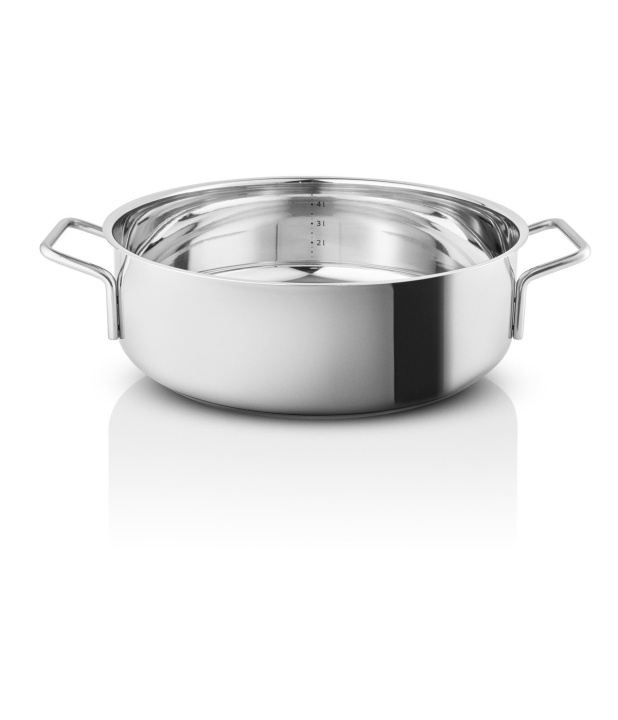 Eva Trio Ruostumattomasta teräksestä valmistettu paistinpannu - 28cm ryhmässä KOTI, TALOUS JA PUUTARHA / Keittiövälineet / Padat ja kattilat @ TP E-commerce Nordic AB (D31055)