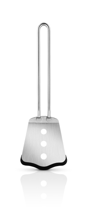 Eva Trio Lasta lyhyt silikonilla - Kiillotettu teräs - 25,5 cm ryhmässä KOTI, TALOUS JA PUUTARHA / Keittiövälineet / Muut keittivälineet @ TP E-commerce Nordic AB (D31057)