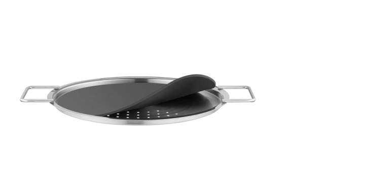 Eva Trio Tyhjennyskansi - Musta/teräs - 24 cm ryhmässä KOTI, TALOUS JA PUUTARHA / Keittiövälineet / Muut keittivälineet @ TP E-commerce Nordic AB (D31065)