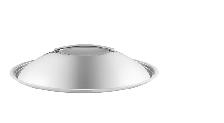 Eva Trio Kupukansi - Harjattua terästä - 32 cm ryhmässä KOTI, TALOUS JA PUUTARHA / Keittiövälineet / Muut keittivälineet @ TP E-commerce Nordic AB (D31080)