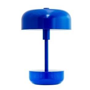 Dyberg-Larsen Haipot LED ladattava pöytävalaisin - Sininen - Korkeus: 25 cm, halkaisija: 15 cm ryhmässä KODINELEKTRONIIKKA / Valaistus / Pöytälamput @ TP E-commerce Nordic AB (D31095)