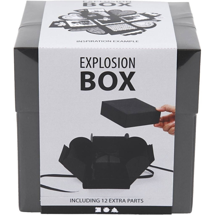 Creative Toys Räjähdyslaatikko - Musta (25378) ryhmässä URHEILU, VAPAA-AIKA JA HARRASTUS / Hauskat tavarat / Hauskat tavarat @ TP E-commerce Nordic AB (D31100)