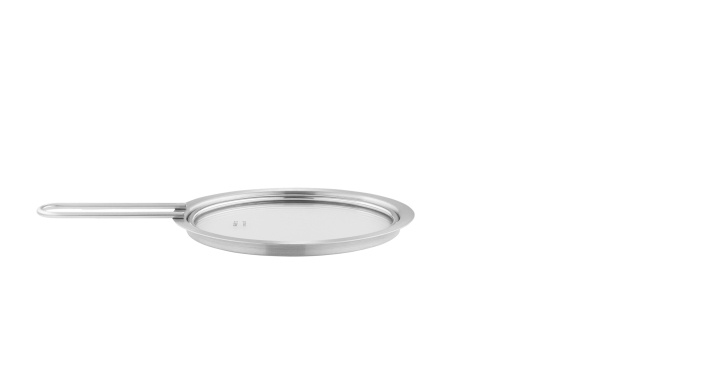 Eva Trio Lasikansi - Harjattua terästä - 16 cm ryhmässä KOTI, TALOUS JA PUUTARHA / Keittiövälineet / Muut keittivälineet @ TP E-commerce Nordic AB (D31117)
