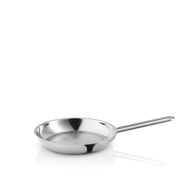 Eva Trio Kierrätetystä ruostumattomasta teräksestä valmistettu hunajakennomainen paistinpannu - Ø24 cm ryhmässä KOTI, TALOUS JA PUUTARHA / Keittiövälineet / Paistinpannut @ TP E-commerce Nordic AB (D31126)